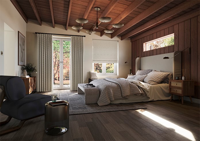 Emily Bond Jaipur, Charcoal - Twist&Fit Roman Blind - Image 7